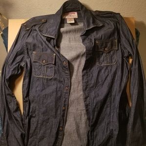 True Religion Light Denim Jacket Section Ryan